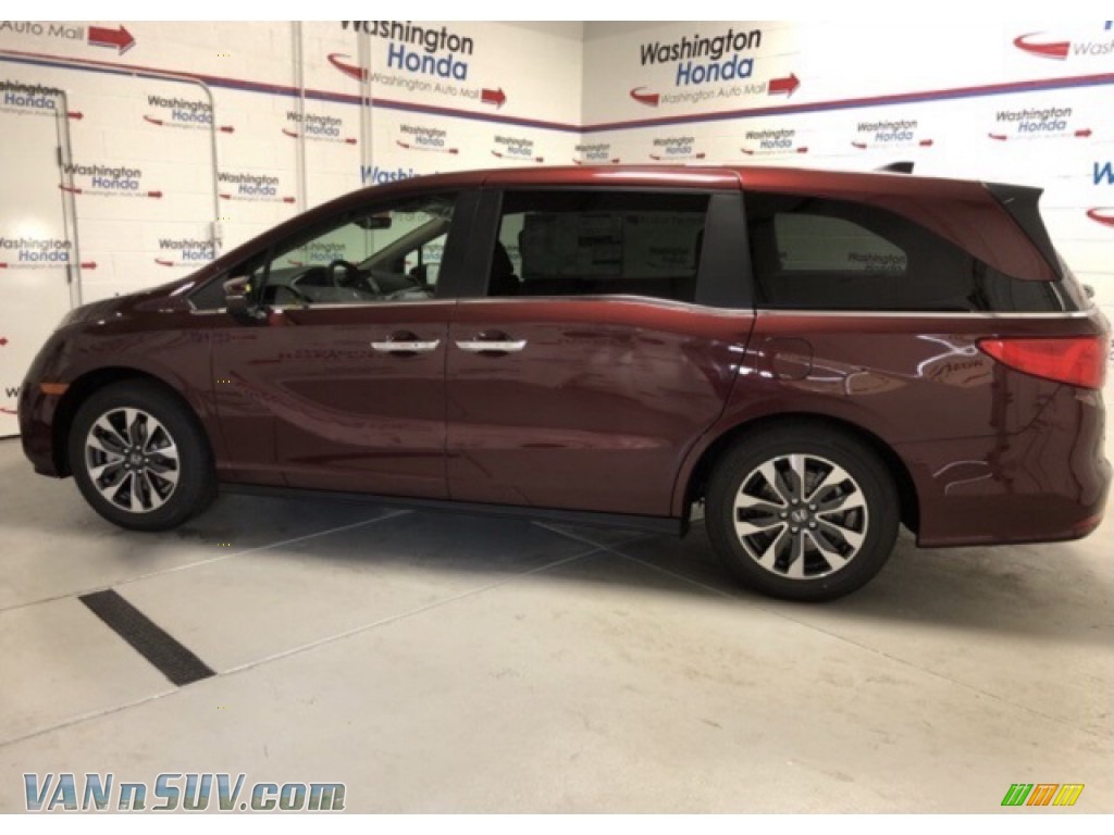2021 Odyssey Touring - Deep Scarlet Pearl / Beige photo #2