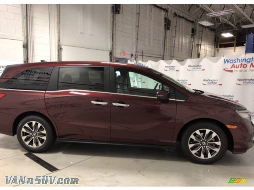 2021 Odyssey Touring - Deep Scarlet Pearl / Beige photo #4