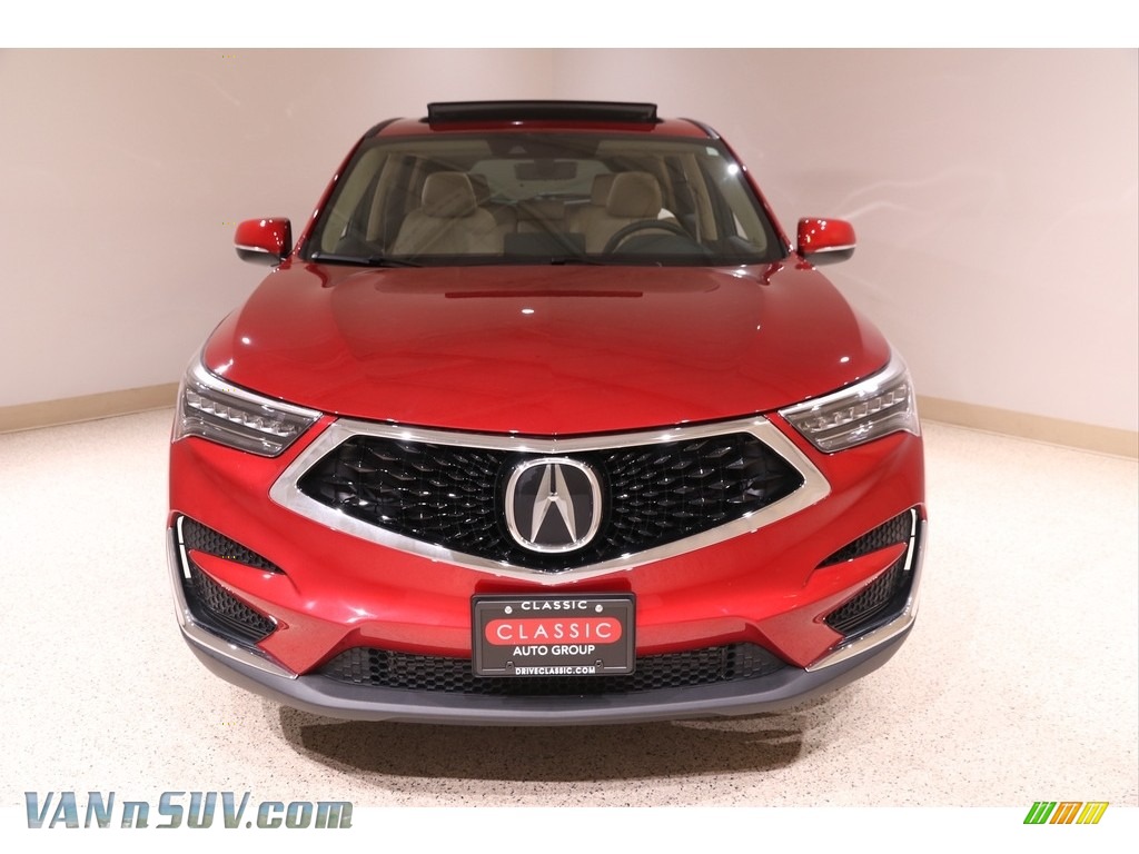 2020 RDX Technology AWD - Performance Red Pearl / Parchment photo #2