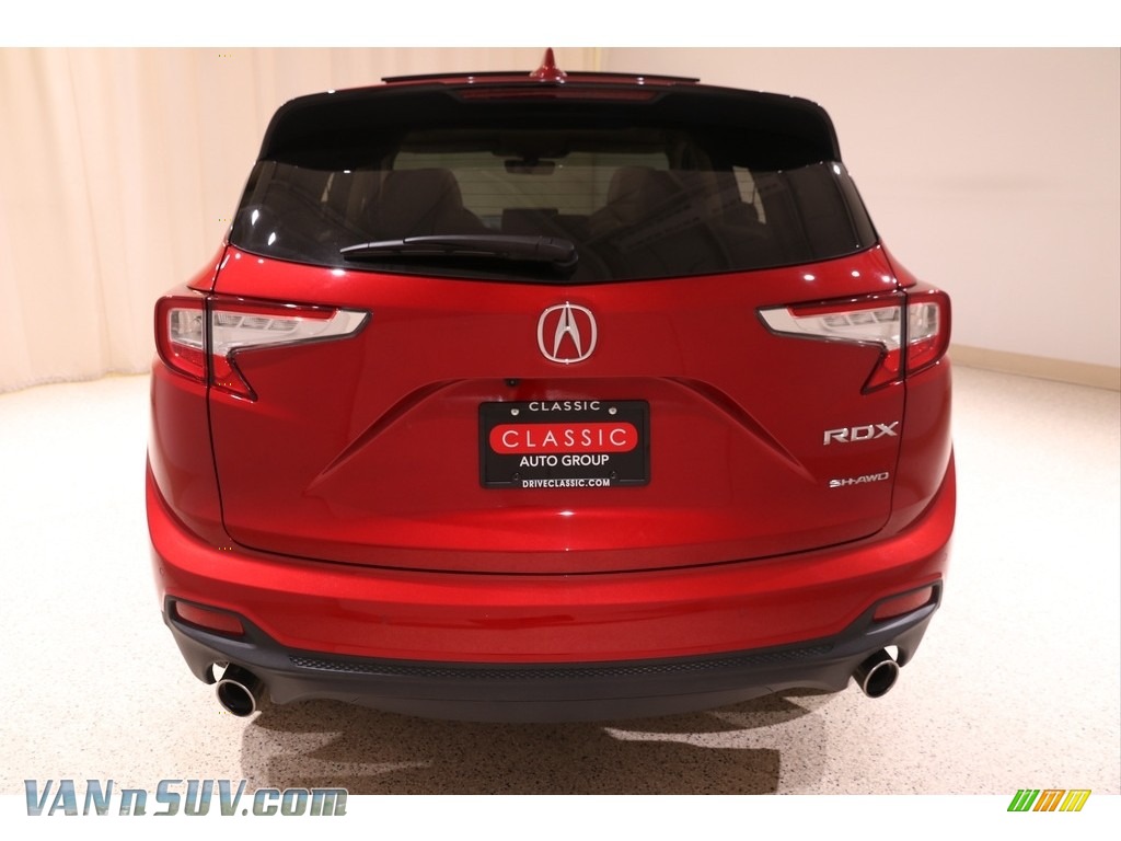 2020 RDX Technology AWD - Performance Red Pearl / Parchment photo #34