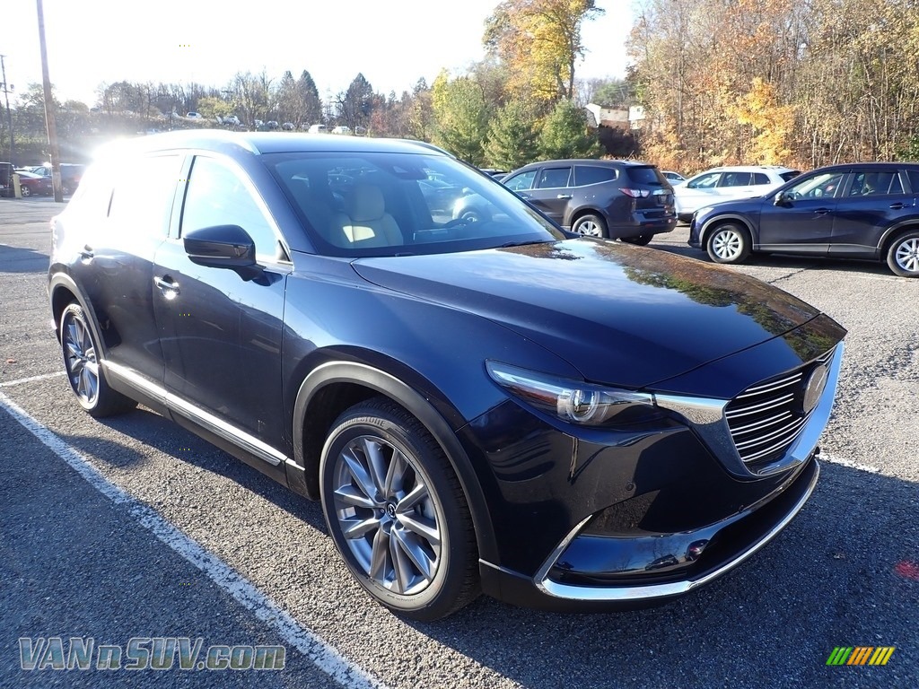 2021 Mazda CX9 Grand Touring AWD in Deep Crystal Blue