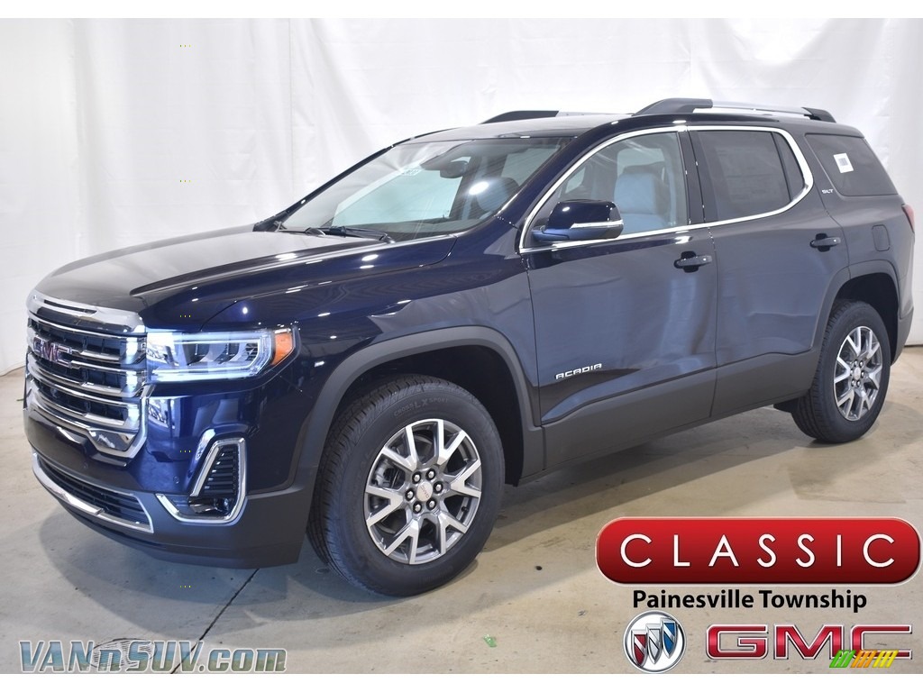 2021 Gmc Acadia Slt Awd In Midnight Blue Metallic Photo 10 134304