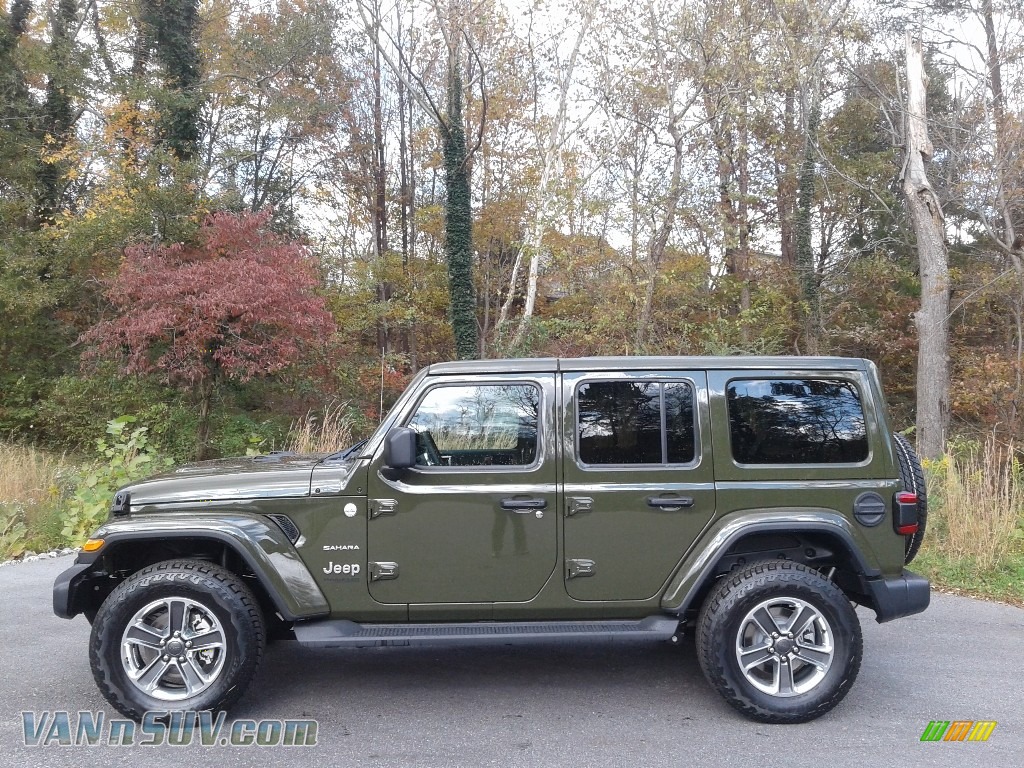 2021 Jeep Wrangler Unlimited Sahara 4x4 In Sarge Green 531967 