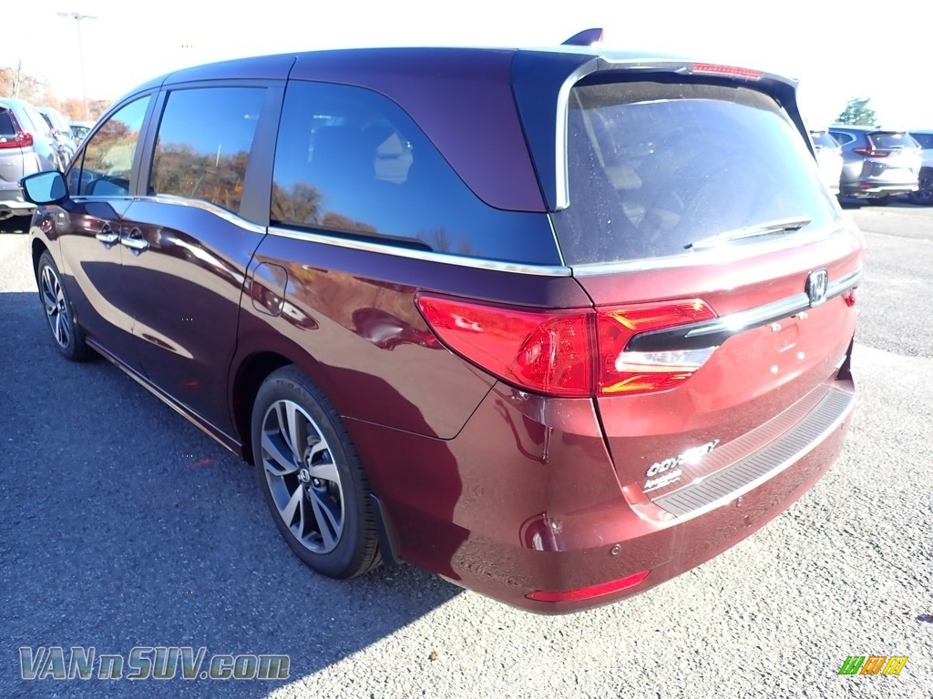 2021 Odyssey Touring - Deep Scarlet Pearl / Beige photo #3