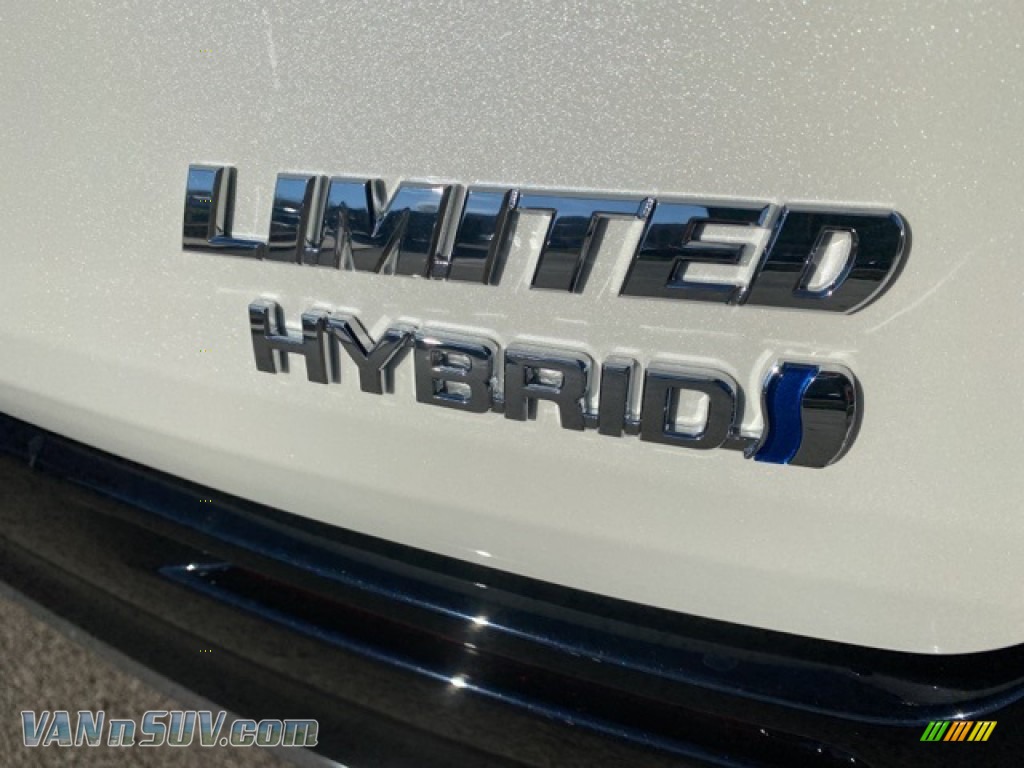 2021 Sienna Limited AWD Hybrid - Blizzard White Pearl / Gray photo #42