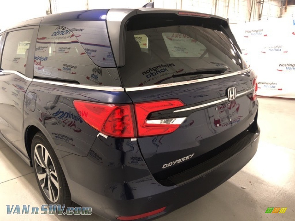 2021 Odyssey Touring - Obsidian Blue Pearl / Gray photo #4