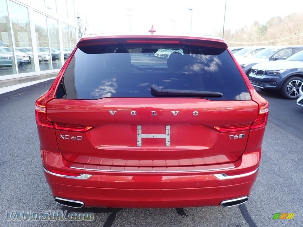 2018 XC60 T6 AWD Inscription - Passion Red / Blonde photo #4