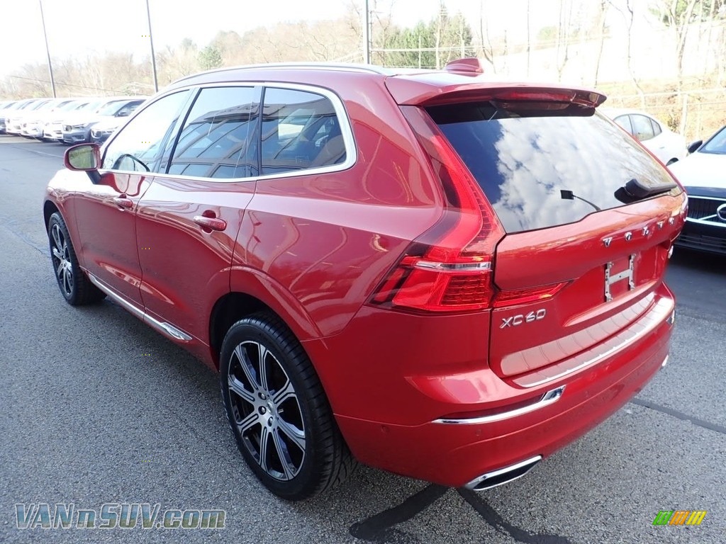 2018 XC60 T6 AWD Inscription - Passion Red / Blonde photo #6
