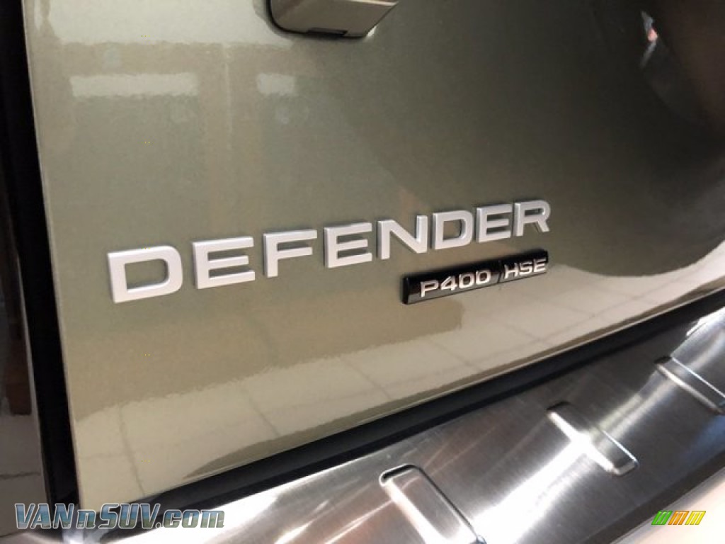 2020 Defender 110 HSE - Pangea Green Metallic / Khaki photo #12