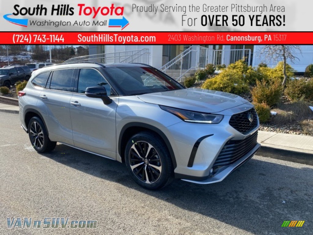 2021 Toyota Highlander XSE AWD in Celestial Silver Metallic for sale