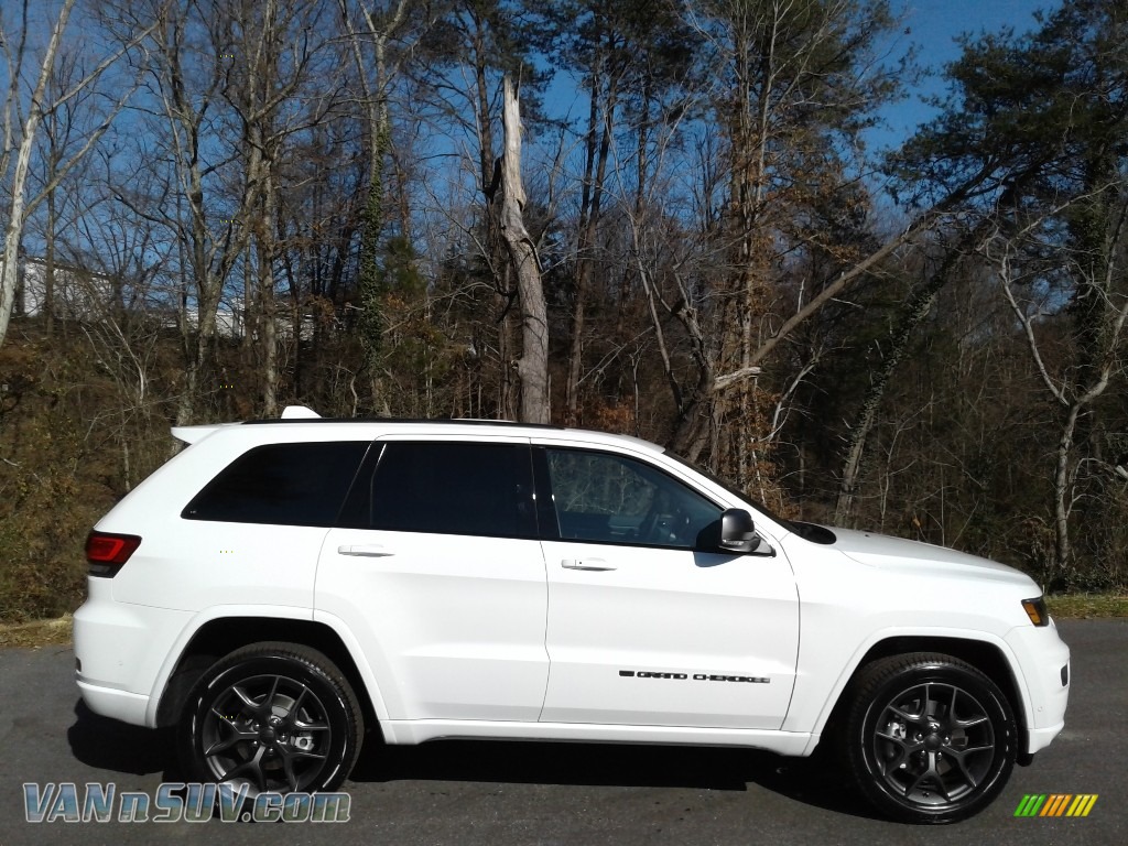 2021 Grand Cherokee Limited 4x4 - Bright White / Black photo #5