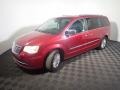 Chrysler Town & Country Limited Deep Cherry Red Crystal Pearl photo #13