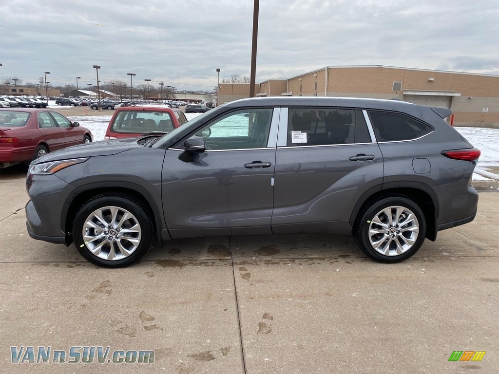 2021 Toyota Highlander Limited AWD in Gray Metallic for sale