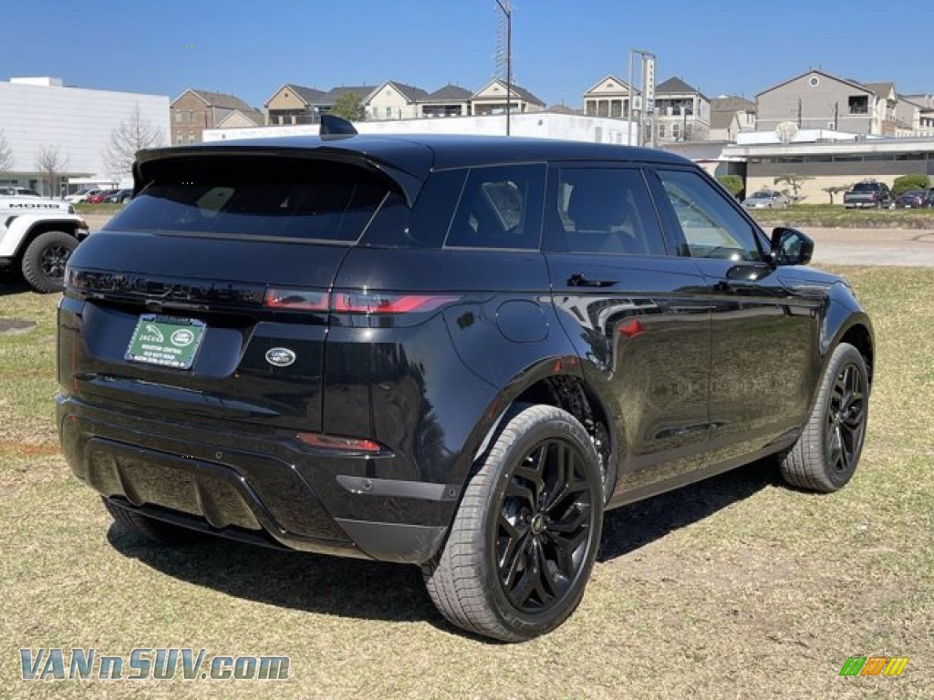2021 Range Rover Evoque S - Santorini Black Metallic / Cloud/Ebony photo #3
