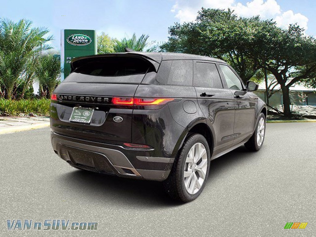 2021 Range Rover Evoque S R-Dynamic - Santorini Black Metallic / Cloud/Ebony photo #3