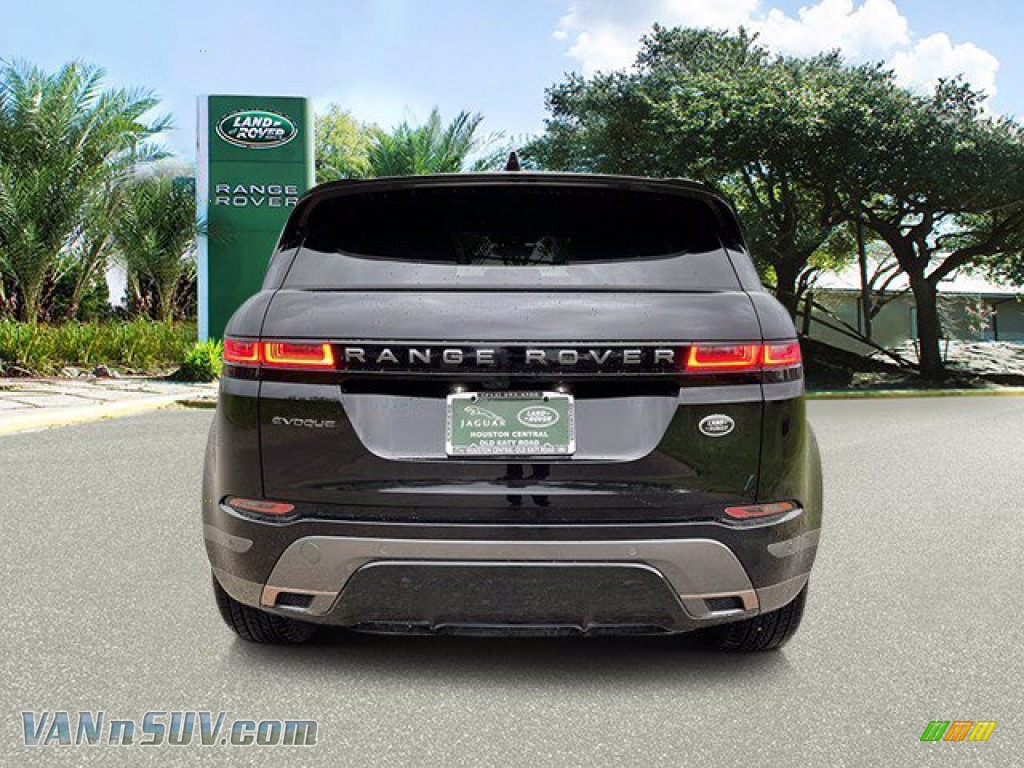 2021 Range Rover Evoque S R-Dynamic - Santorini Black Metallic / Cloud/Ebony photo #9