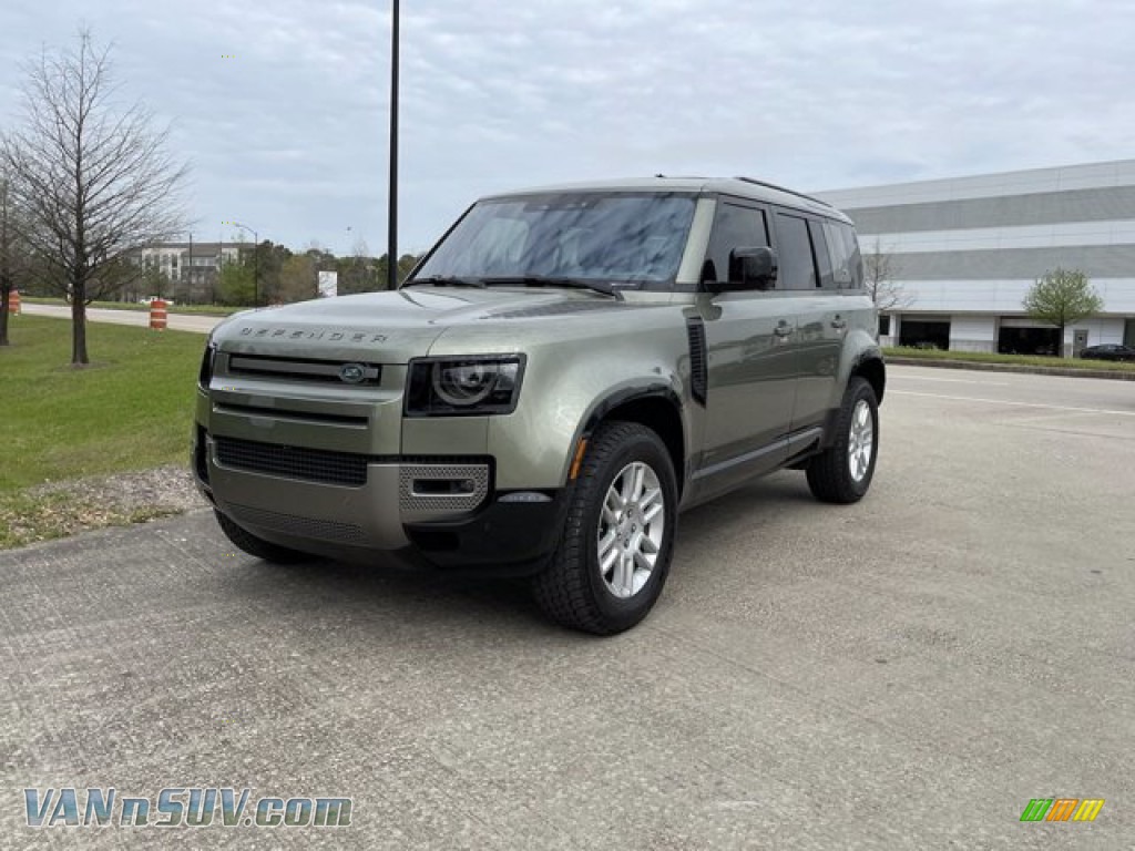 2021 Land Rover Defender 110 XDynamic HSE in Pangea Green Metallic for sale 041522 VANnSUV
