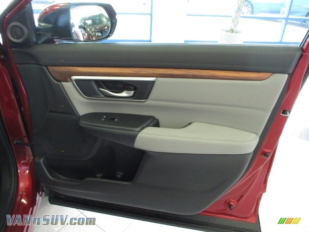 2021 CR-V EX AWD - Radiant Red Metallic / Gray photo #14