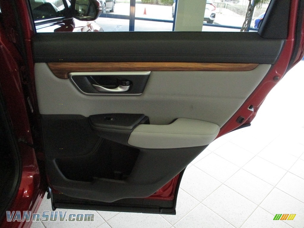2021 CR-V EX AWD - Radiant Red Metallic / Gray photo #18