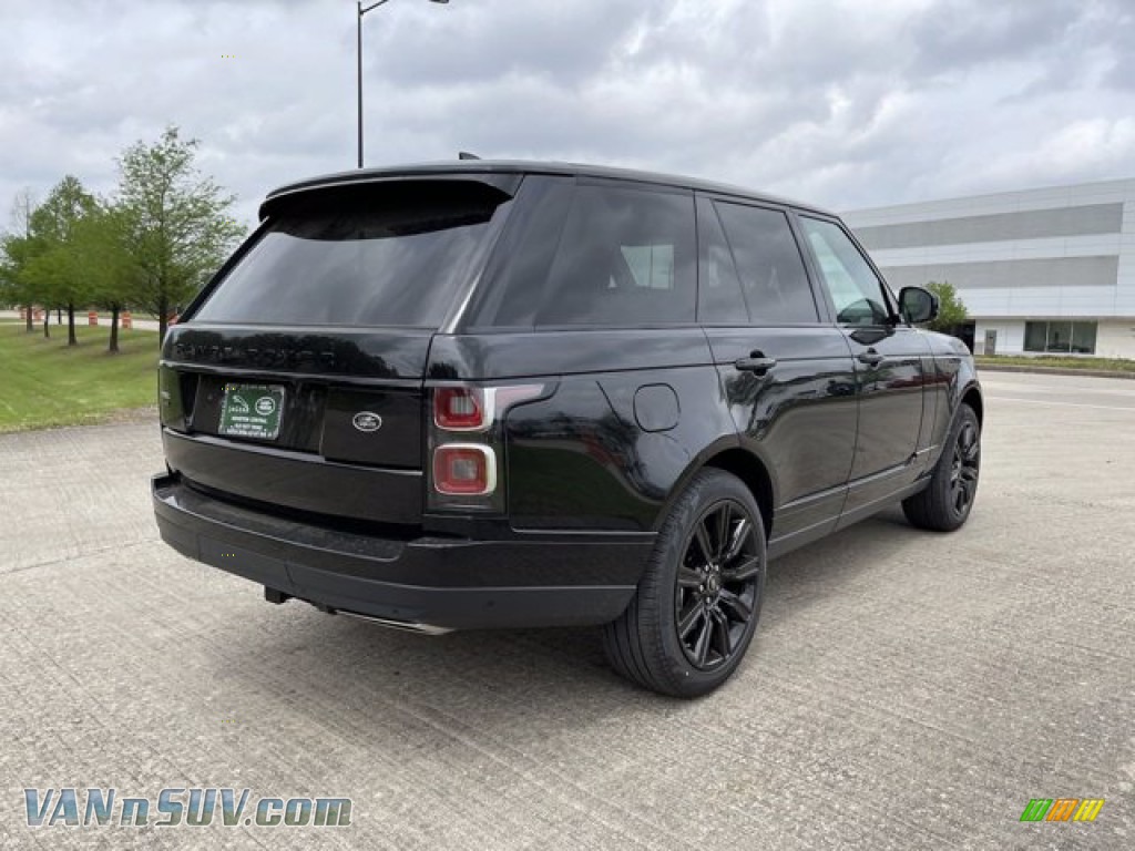 2021 Range Rover Westminster - Santorini Black Metallic / Ebony photo #2