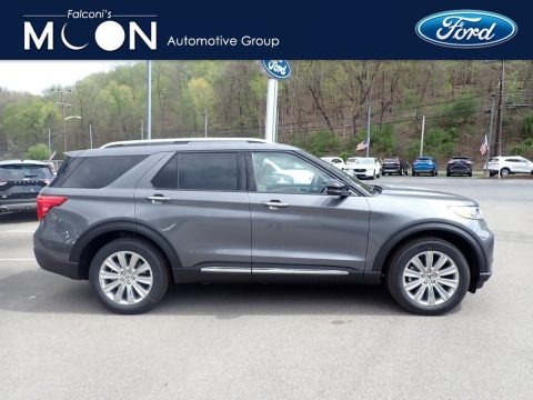 Carbonized Gray Metallic 2021 Ford Explorer Limited 4WD