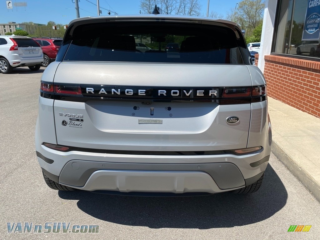 2020 Range Rover Evoque S - Indus Silver Metallic / Ebony photo #6