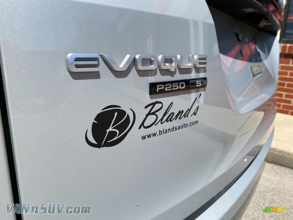2020 Range Rover Evoque S - Indus Silver Metallic / Ebony photo #46