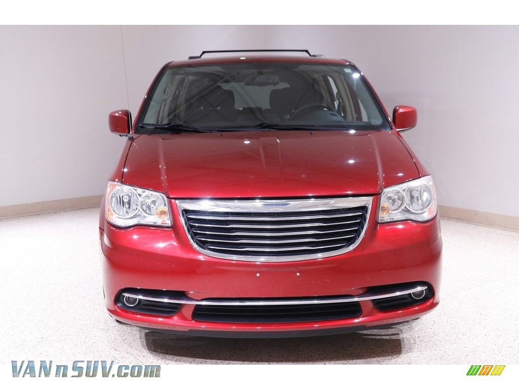 2012 Town & Country Touring - Deep Cherry Red Crystal Pearl / Black/Light Graystone photo #2