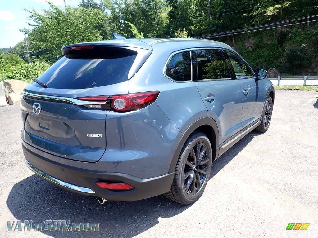 2021 CX-9 Carbon Edition AWD - Polymetal Gray / Red photo #2