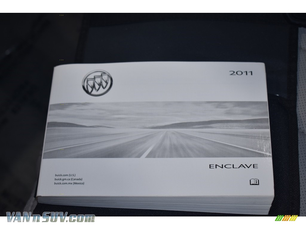 2011 Enclave CXL AWD - White Diamond Tricoat / Titanium/Dark Titanium photo #19