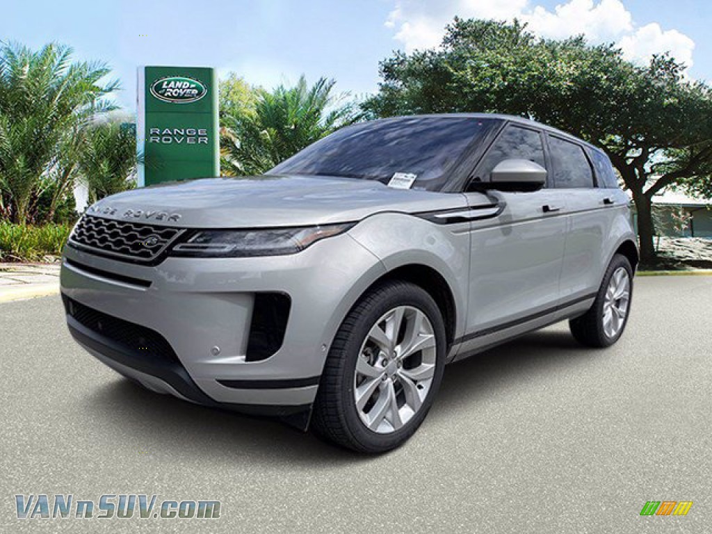 2021 Range Rover Evoque SE - Seoul Pearl Silver Metallic / Ebony photo #1