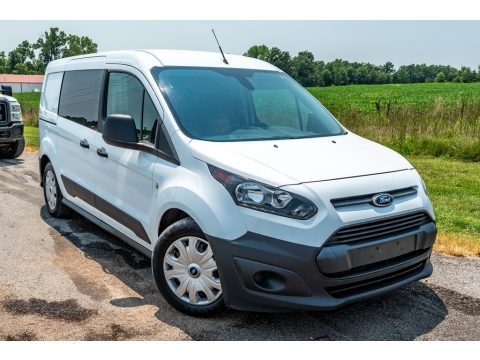 Frozen White 2017 Ford Transit Connect XL Van