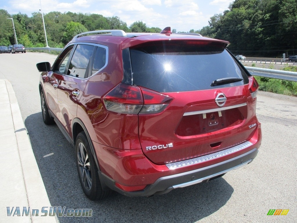 2019 Rogue SV AWD - Scarlet Ember / Charcoal photo #6