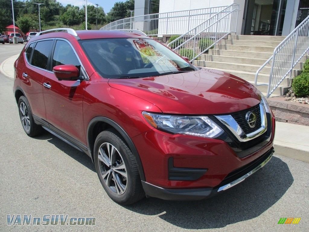 2019 Rogue SV AWD - Scarlet Ember / Charcoal photo #10