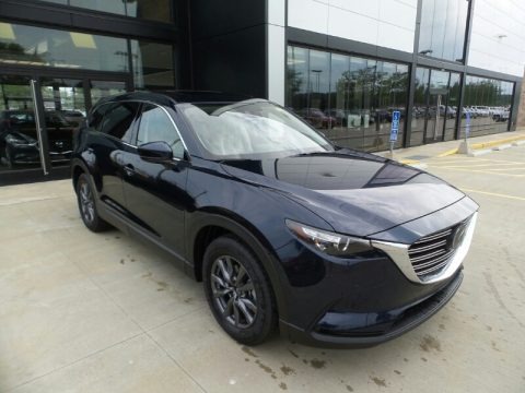 Deep Crystal Blue Mica 2021 Mazda CX-9 Touring AWD