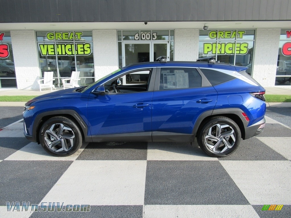 Intense Blue / Gray Hyundai Tucson SEL