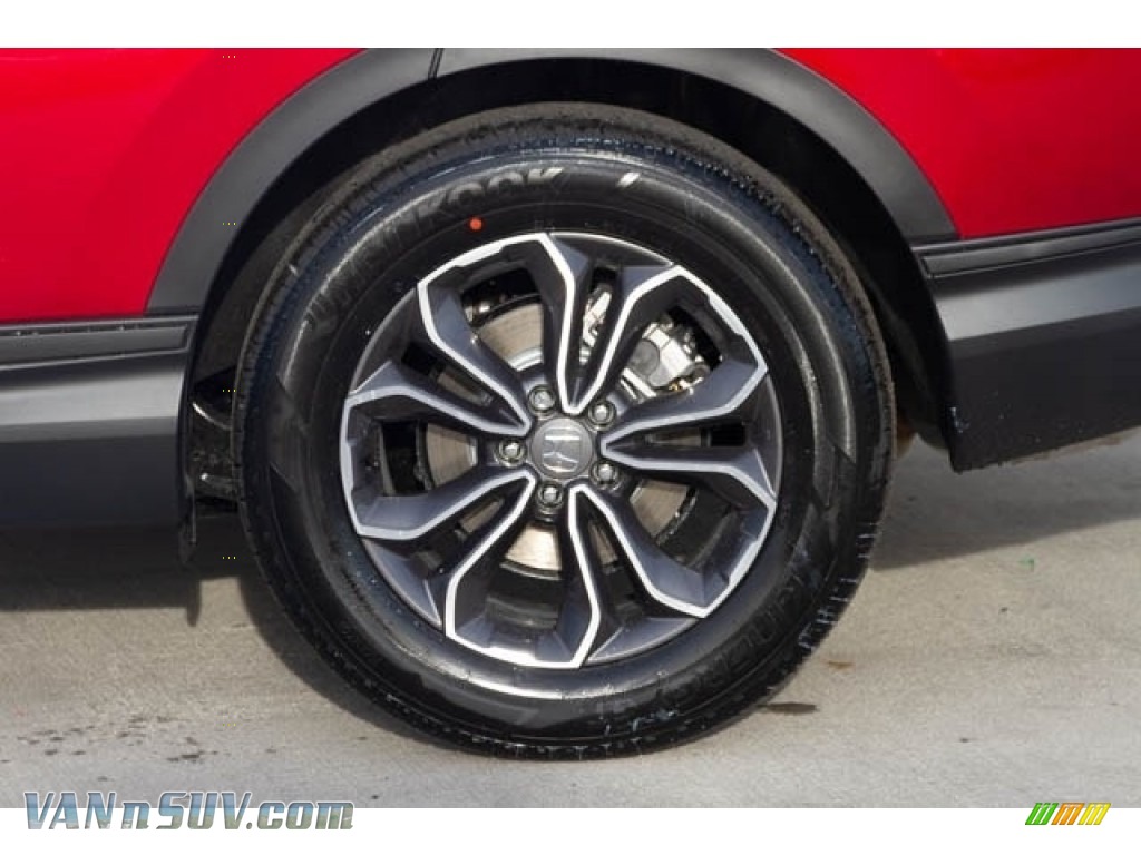 2021 CR-V EX AWD - Radiant Red Metallic / Gray photo #9