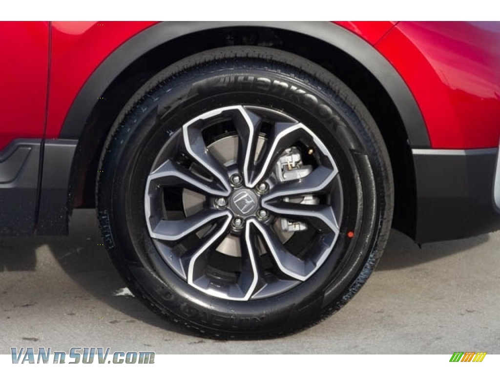2021 CR-V EX AWD - Radiant Red Metallic / Gray photo #11