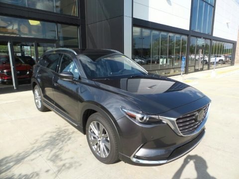 Machine Gray Metallic 2021 Mazda CX-9 Signature AWD