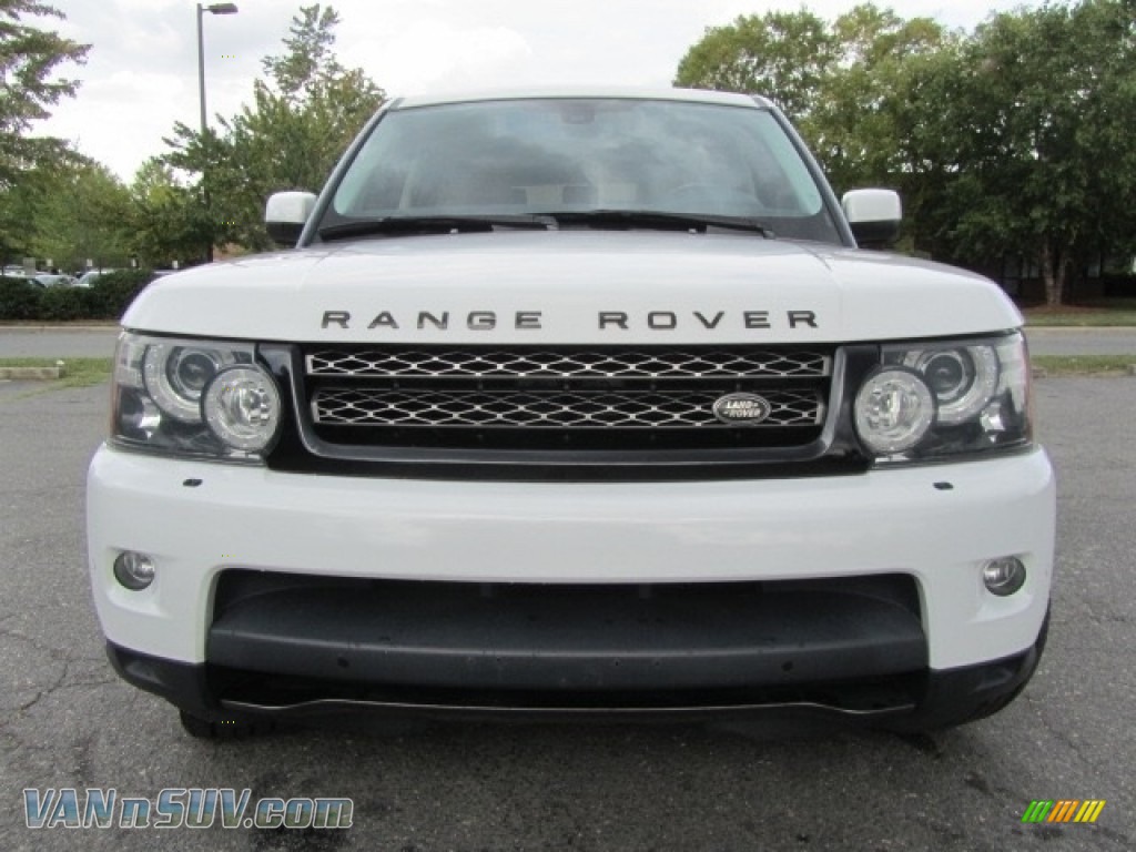 2012 Range Rover Sport HSE - Fuji White / Almond photo #4