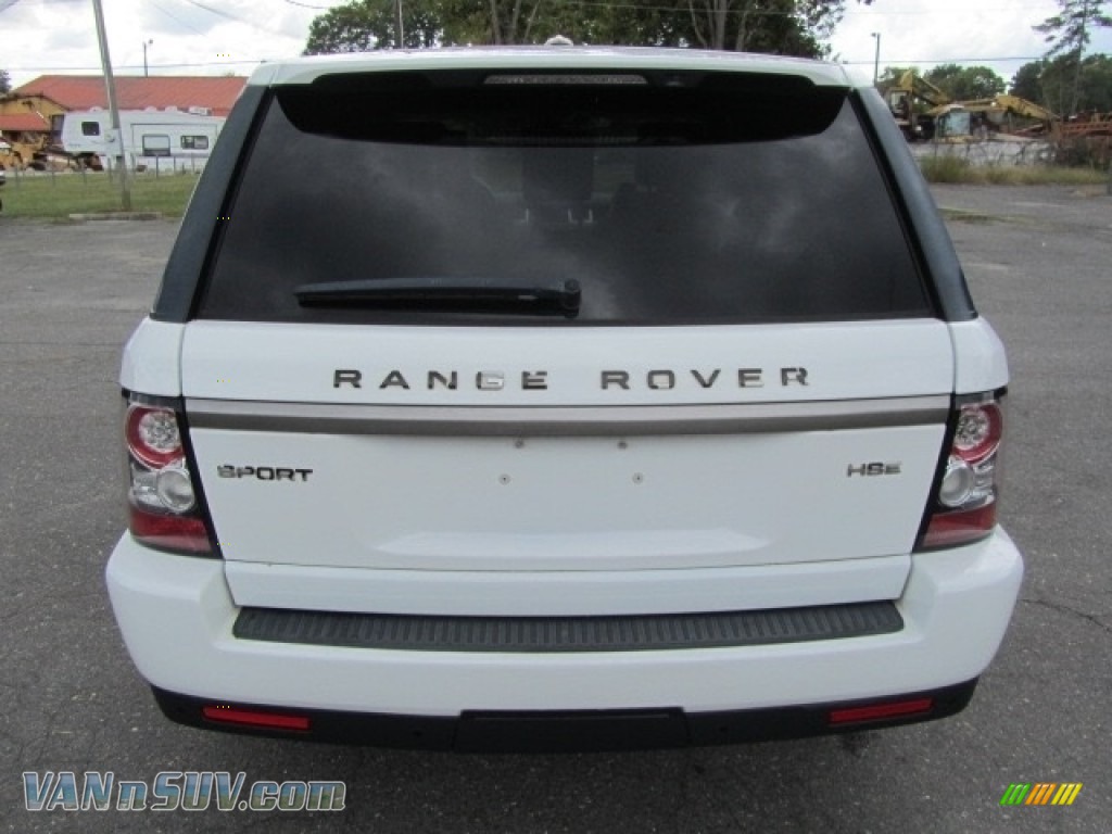 2012 Range Rover Sport HSE - Fuji White / Almond photo #9