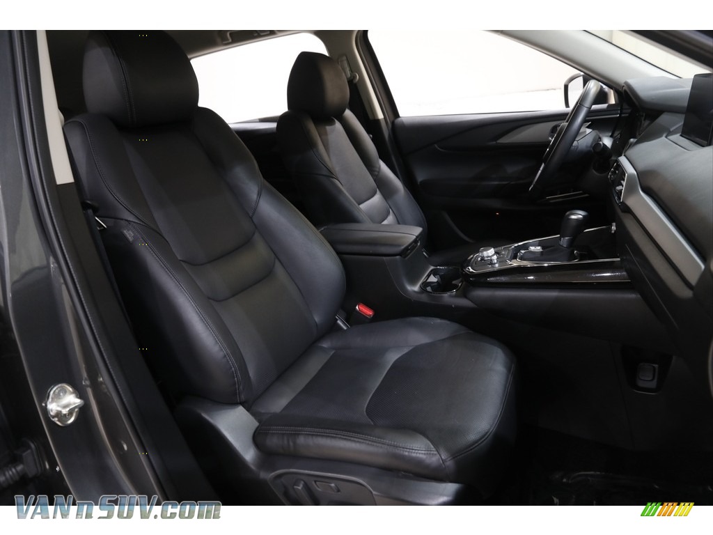 2020 CX-9 Touring AWD - Machine Gray Metallic / Black photo #14