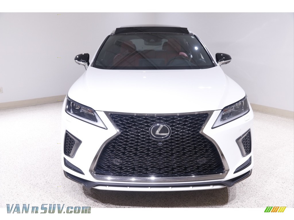 2020 RX 350 F Sport AWD - Ultra White / Circuit Red photo #2