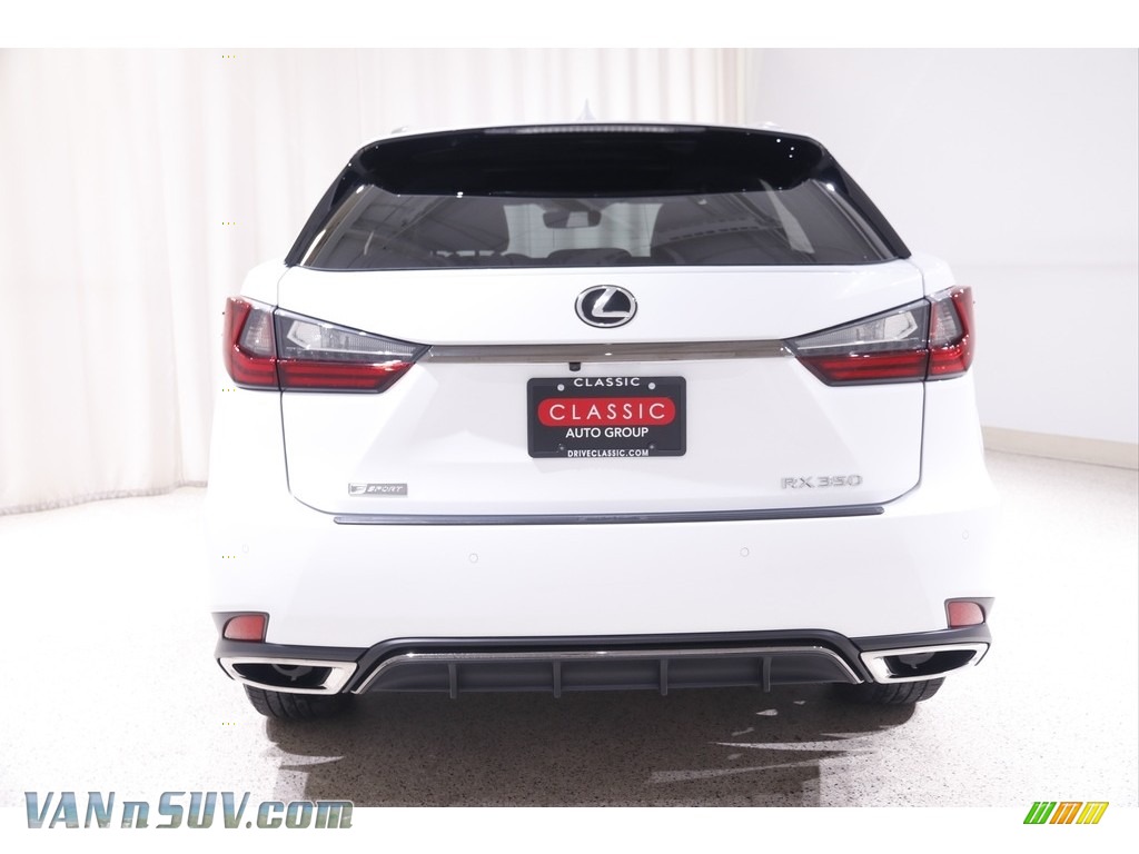 2020 RX 350 F Sport AWD - Ultra White / Circuit Red photo #20