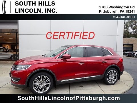 Ruby Red Metallic 2018 Lincoln MKX Reserve AWD