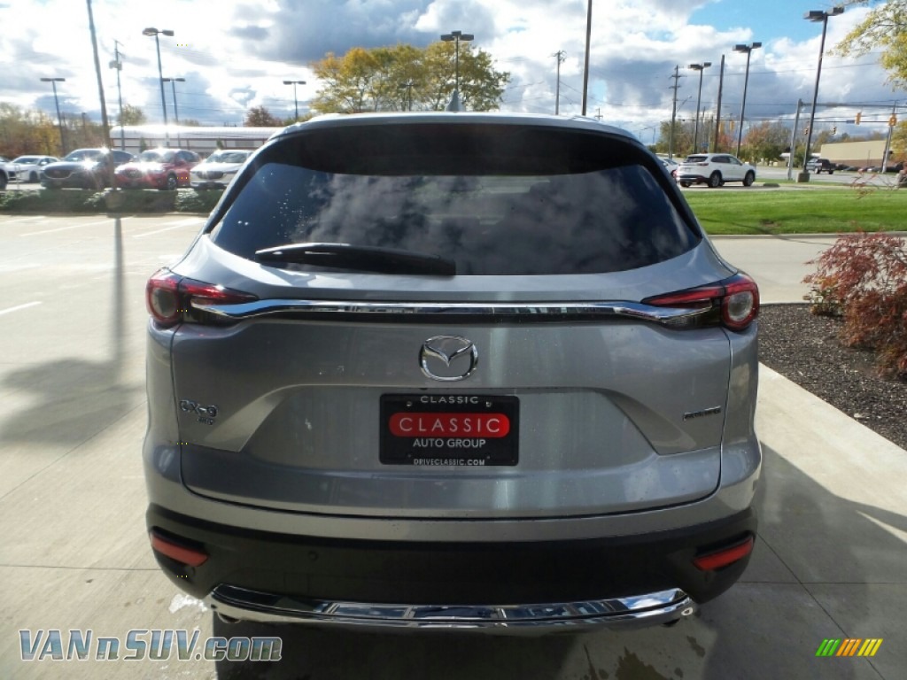 2021 CX-9 Touring AWD - Sonic Silver Metallic / Black photo #5