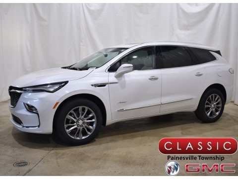 White Frost Tricoat 2022 Buick Enclave Avenir AWD