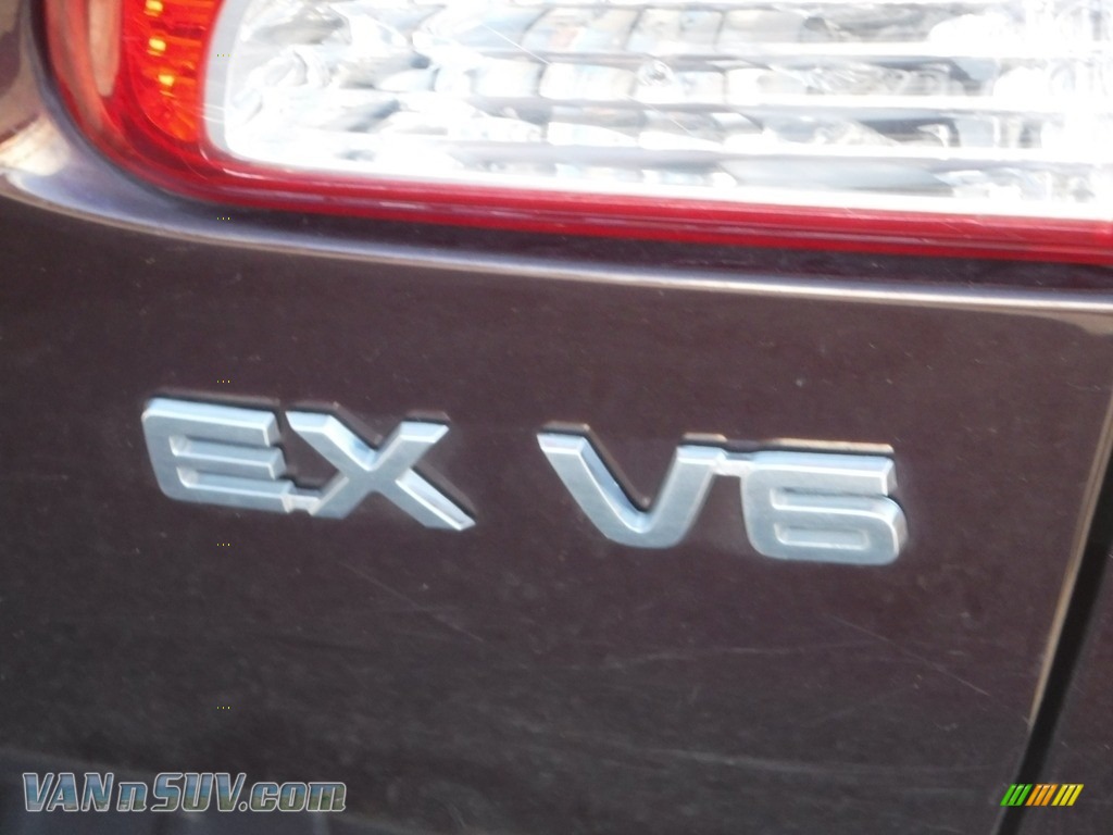 2012 Sorento EX V6 AWD - Dark Cherry / Black photo #9