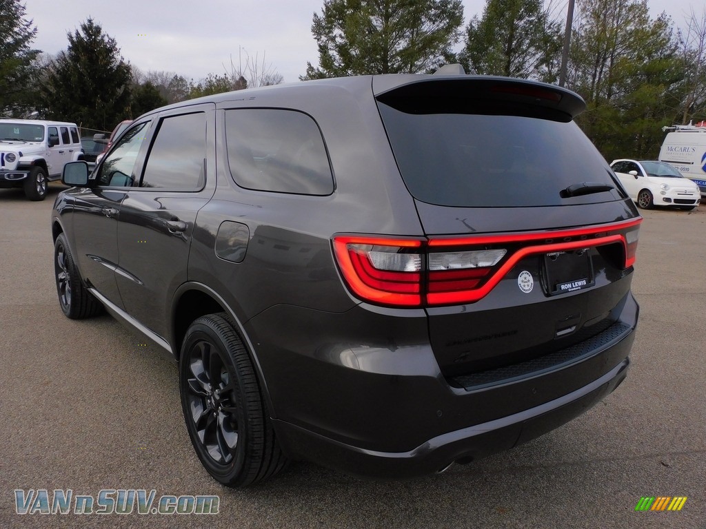 2021 Durango SXT Plus Blacktop AWD - Granite Metallic / Black photo #8