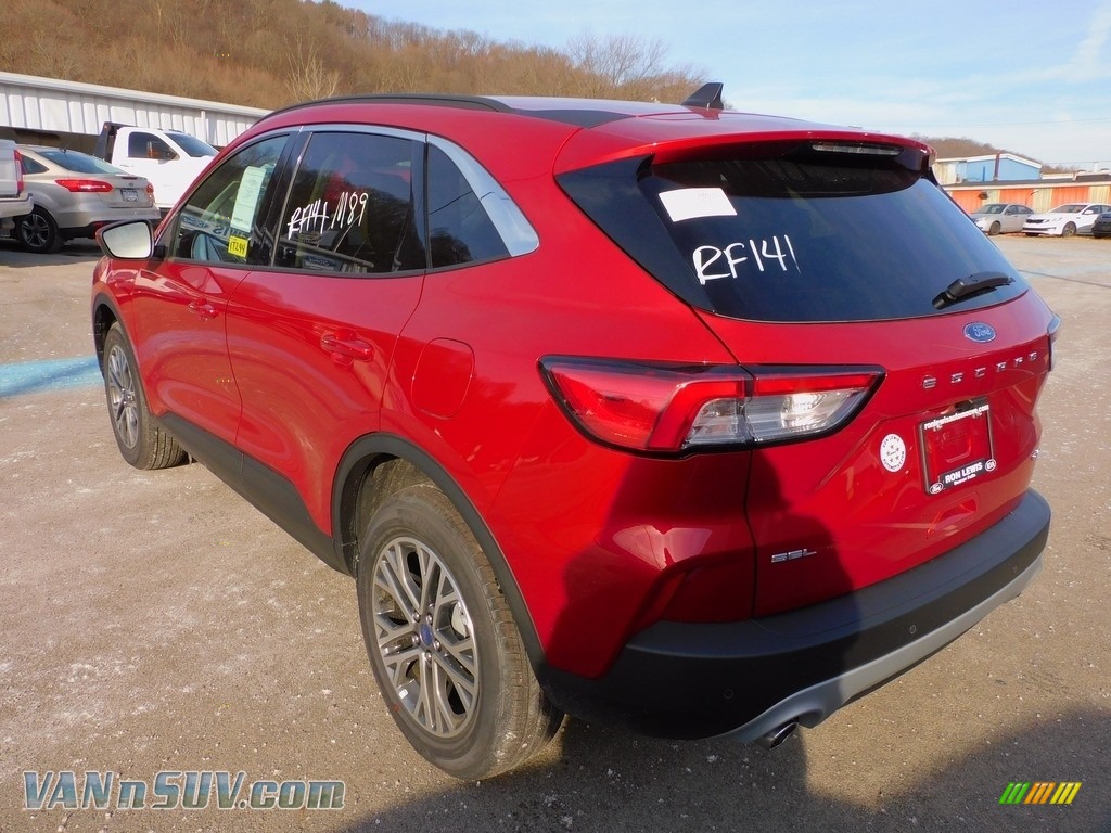 2021 Escape SEL 4WD - Rapid Red Metallic / Sandstone photo #5